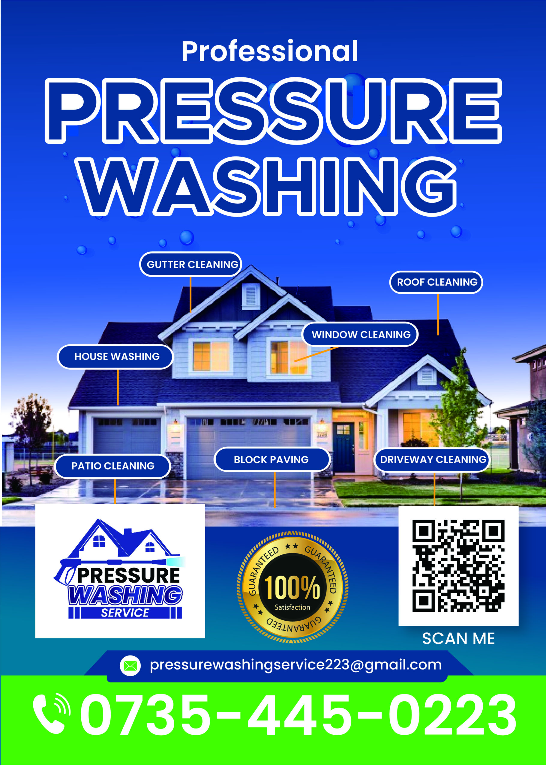 A4 Pressure Washing